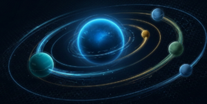 Venture capital trends 2026 chart showing AI dominating funding over defense, fintech, and climate sectors