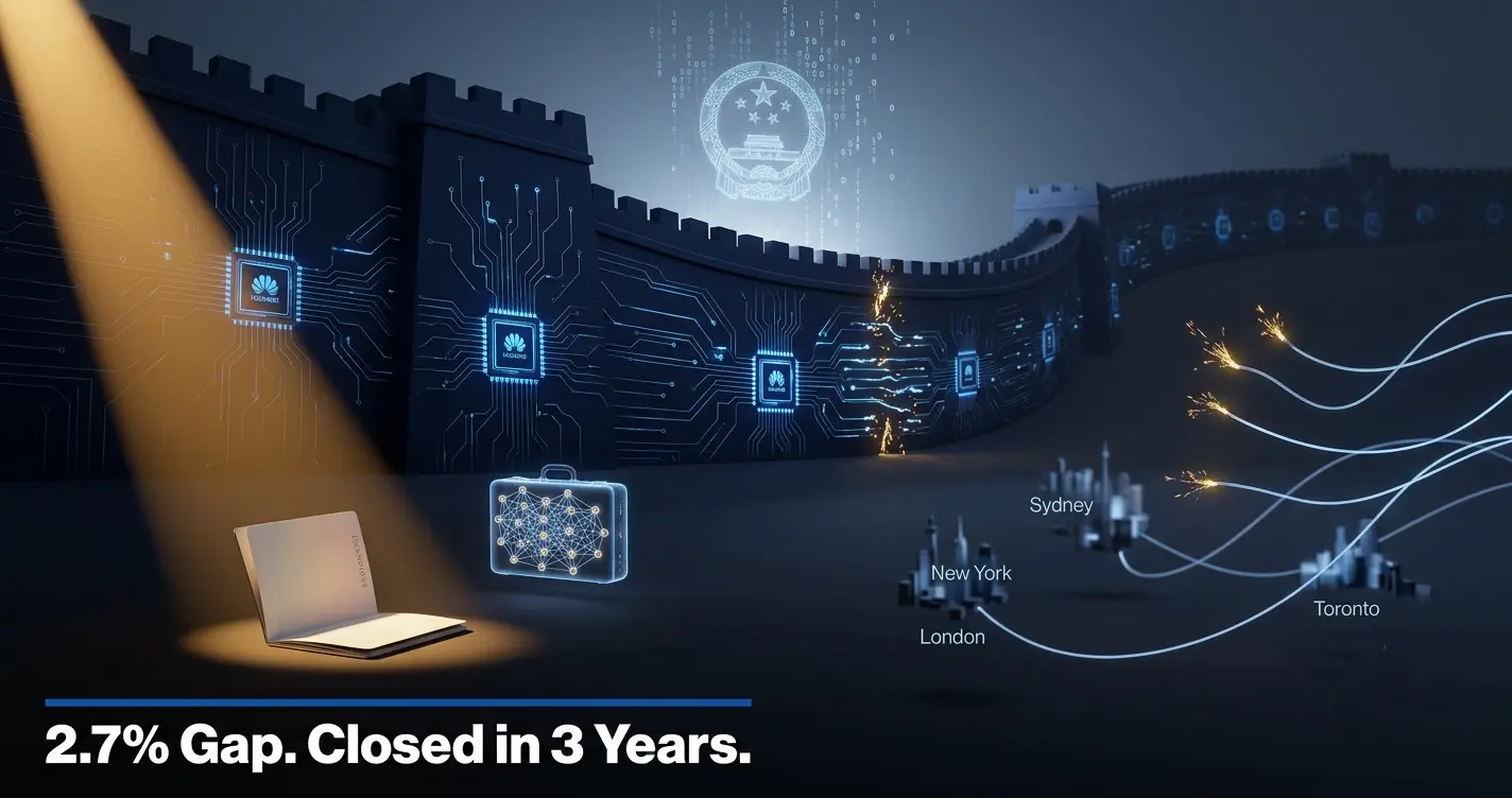 China AI talent exit controls 2026 showing DeepSeek researchers restricted from overseas travel as Beijing locks down AI ecosystem