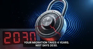 NIST’s 2030 RSA Deadline Is Real. Your Migration Will Take 15 Years. The Math Is Brutal.