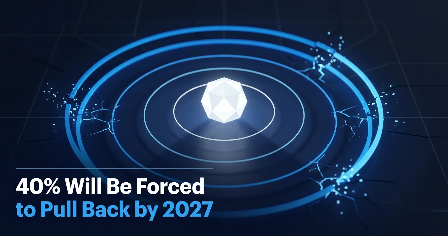 Gartner's four-tier AI agent governance framework showing autonomy levels from observe to fully autonomous action in 2026