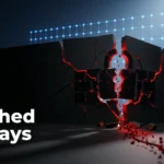 Broken VPN shield graphic representing Palo Alto GlobalProtect breach fueling 2026 zero trust security adoption