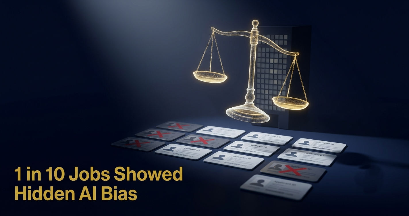 Workday AI hiring lawsuit illustration showing algorithmic bias in job applicant screening, 2026 legal risk concept.