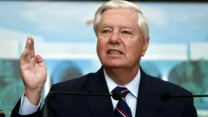 Official U.S. Senate portrait of Sen. Lindsey Graham, namesake of the Russia and Iran sanctions law