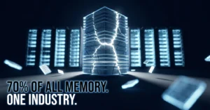 Micron Memory Shortage 2026: AI Ate 70% of Chip Supply