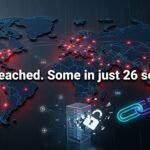 PaperCut AI attack diagram showing CVE-2026-81578 breach chain compromising 440 organizations worldwide
