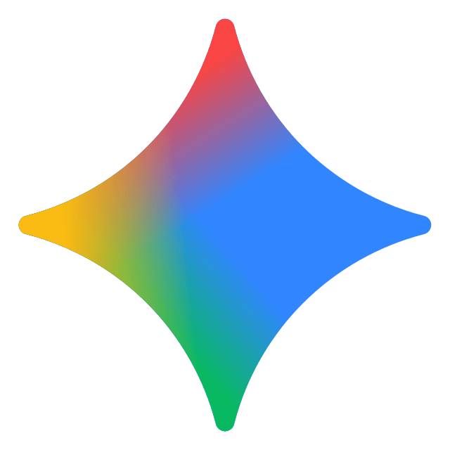 Official Google Gemini AI logo, referenced in report on Gemini security breach at three companies